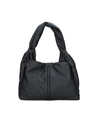 BORSA A SPALLA CON POCHETTE DONNA NERO - Step By Step