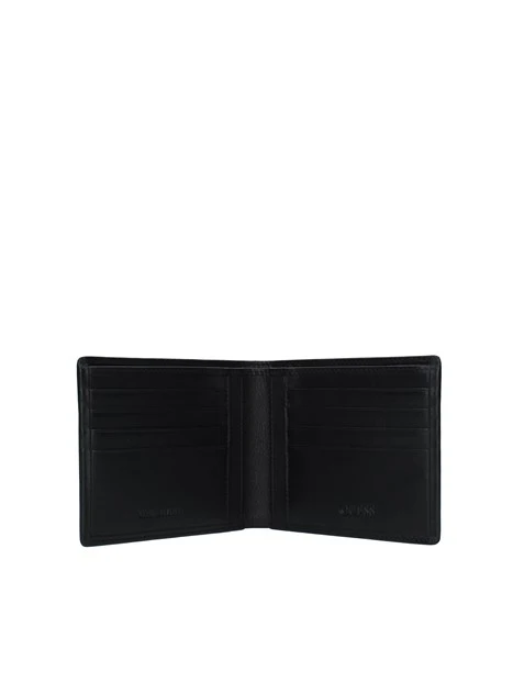 Portafoglio Uomo New Boston Flat Billfold Black Sm2511lea27bla