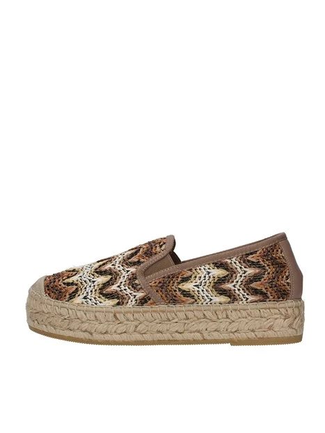 ESPADRILLAS CON ZEPPA CANGREJO DONNA MARRONE