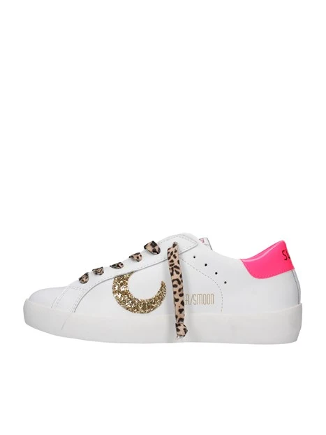 SNEAKERS BASSE LUNA GLITTER ORO DONNA BIANCO