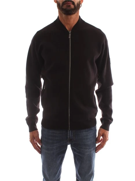 BOMBER CON ZIP UOMO NERO