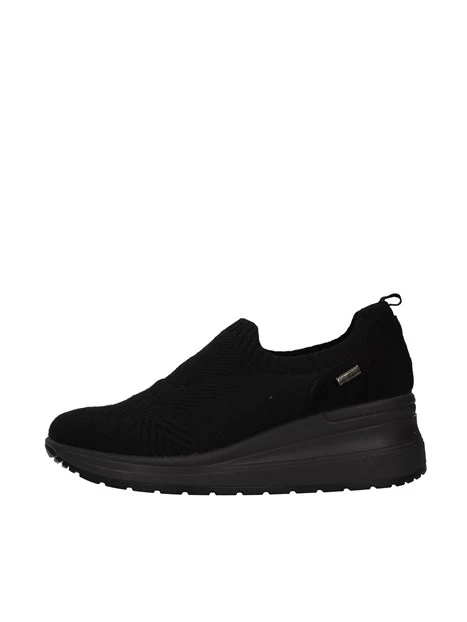 SNEAKERS SLIP ON RONDA CON ZEPPA DONNA NERO