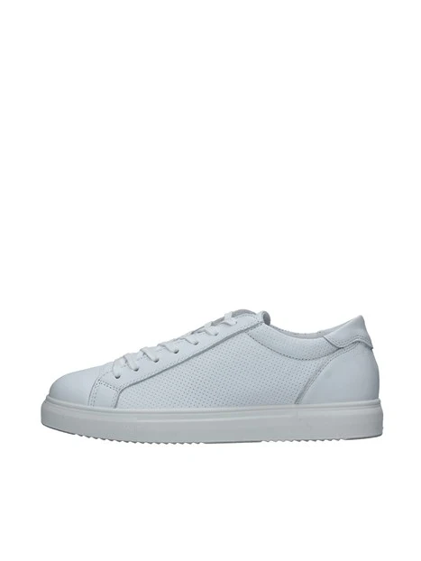 SNEAKERS BASSE TRAFORATE UOMO BIANCO