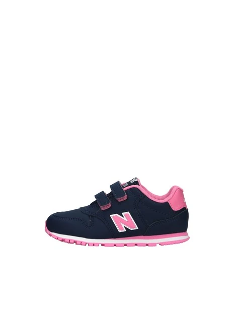 SNEAKERS 500 CON DOPPIO STRAPPO BAMBINA ROSA E BLU