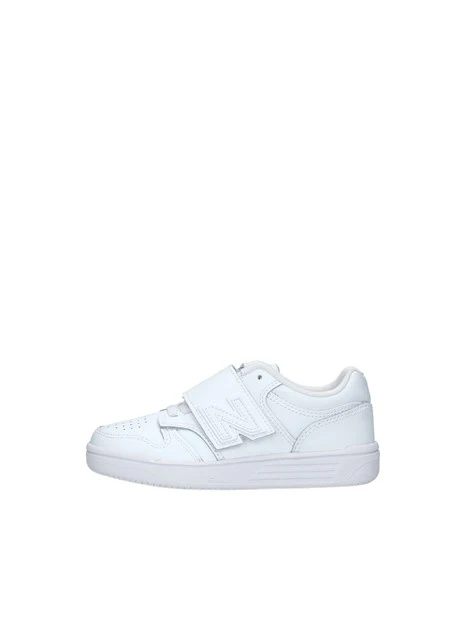 SNEAKERS 480 CON STRAPPO UNISEX BAMBINO BIANCO