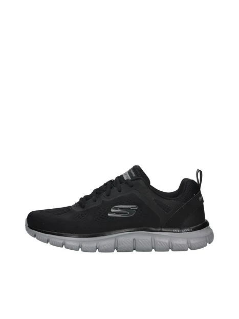 SNEAKERS TRACK - BROADER CON LACCI UOMO NERO