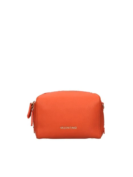 BORSA A SPALLA CON LOGO SUPERIORE DONNA ARANCIO