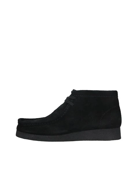 STIVALETTI WALLABEE EVO BT IN CAMOSCIO UOMO NERO