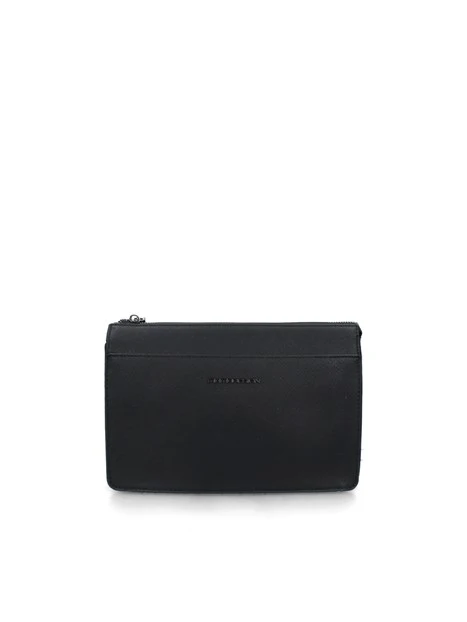 POCHETTE CON LOGO CENTRALE UOMO NERO