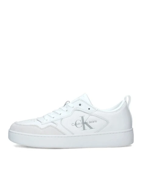 SNEAKERS BASSE BASKET CUPSOLE UOMO BIANCO