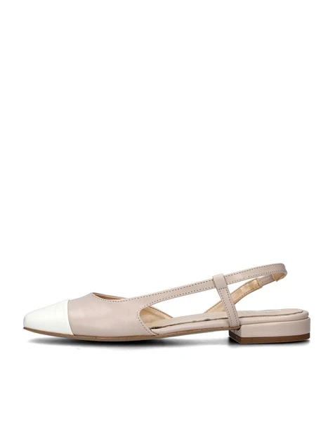 Beige slingback shoes online