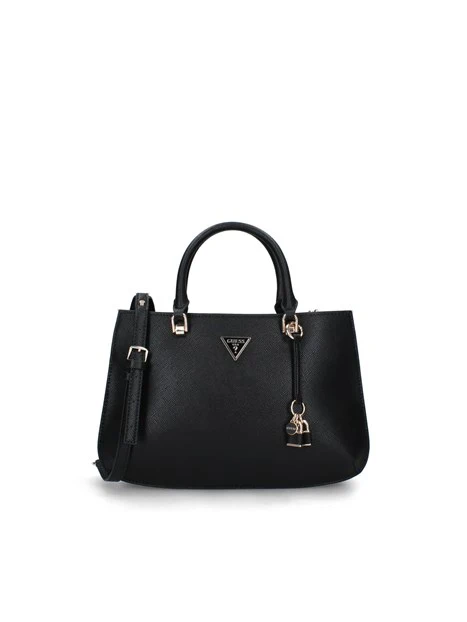 BORSA A MANO ILIA LUXURY SATCHEL DONNA NERO