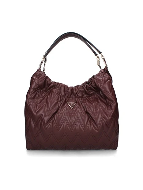 BORSA A SPALLA EDA LARGE HOBO DONNA BORDEAUX