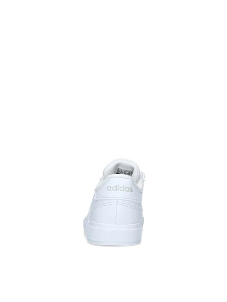 Adidas SNEAKERS BASSE GRAND COURT 2.0 K MONOCOLORE BAMBINA BIANCO Step By Step Shop