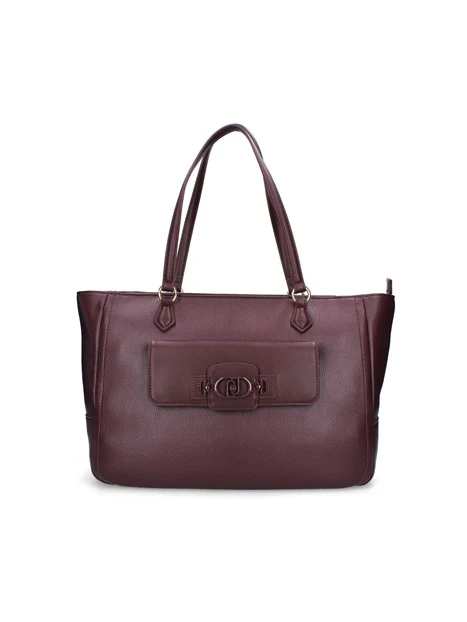 BORSA SHOPPING ALMOND DONNA BORDEAUX