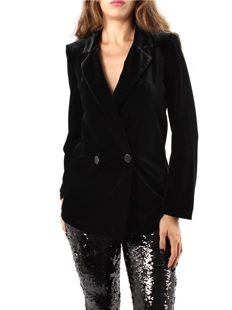 GIACCA BLAZER DOPPIOPETTO DONNA NERO