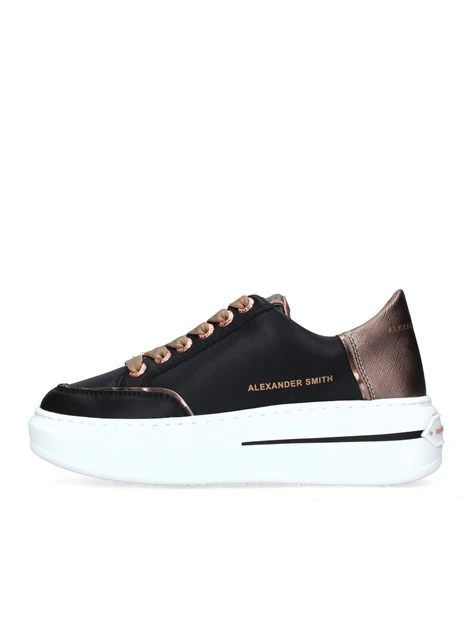 SNEAKERS PLATFORM LANCASTER WOMAN DONNA NERO