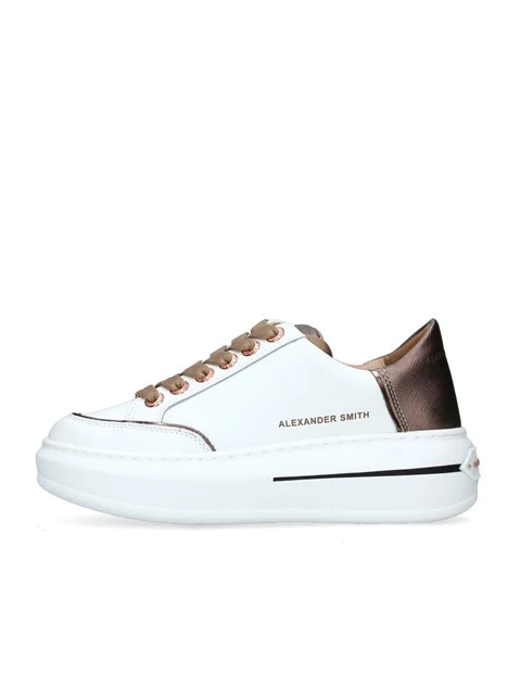 SNEAKERS PLATFORM LANCASTER WOMAN DONNA BIANCO