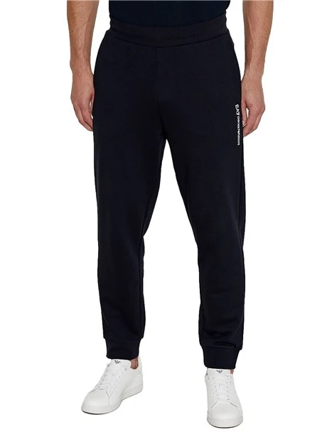 PANTALONI JOGGER CON LOGO UOMO NERO