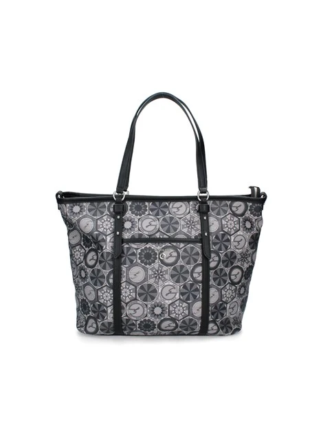 BORSA SHOPPING TEODOSIA DAILY DONNA GRIGIO NERO