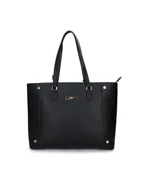 BORSA SHOPPING ROOMY DONNA NERO