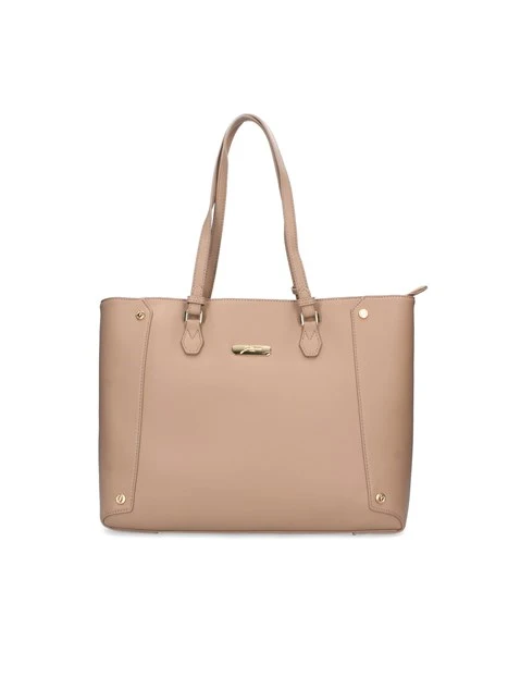 BORSA SHOPPING ROOMY DONNA BEIGE