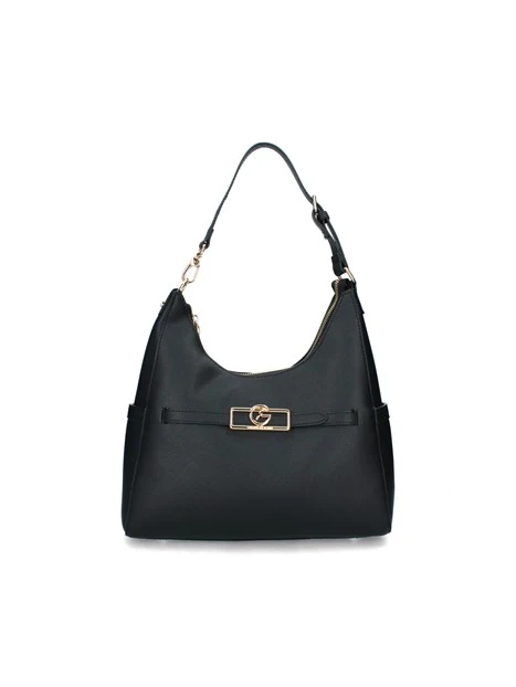 BORSA A SPALLA LADY HOBO DONNA NERO