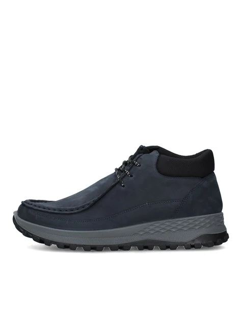 SNEAKERS PLATFORM LACCI CORDA UOMO BLU