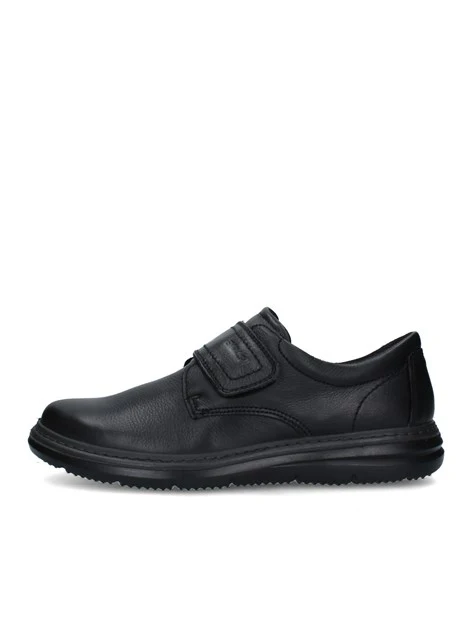 SNEAKERS SLIP ON CON STRAPPO UOMO NERO