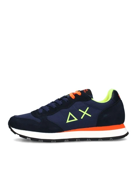 SNEAKERS BASSE TOM FLUO UOMO BLU