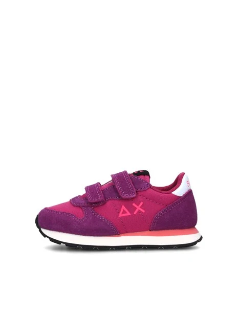 SNEAKERS BASSE ALLY SOLID DOPPIO STRAPPO BAMBINA LILLA