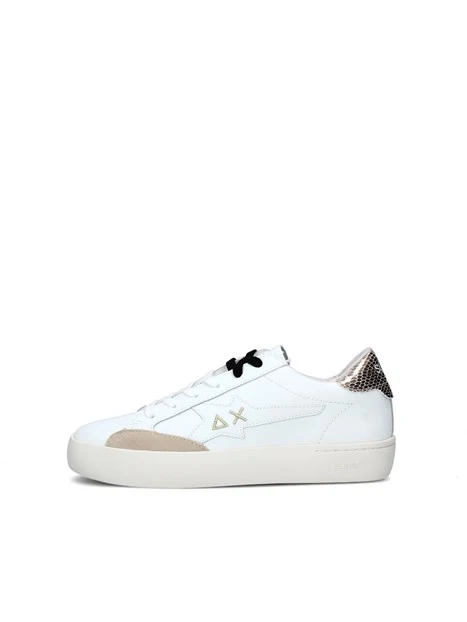 SNEAKERS BASSE KATY CON LACCI BAMBINA BIANCO