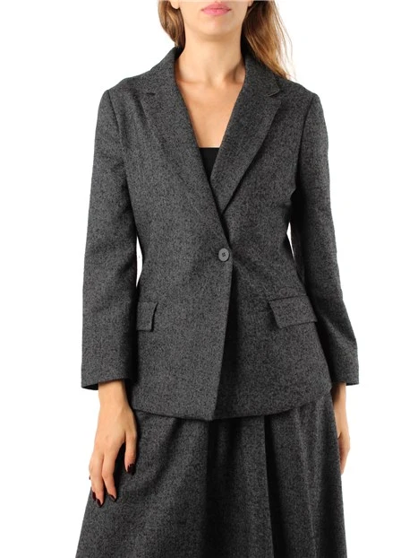 GIACCA BLAZER DOPPIOPETTO DONNA GRIGIO