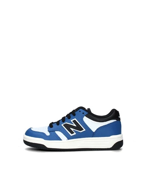 SNEAKERS BASSE 480 BICOLORE UNISEX BAMBINO BLU