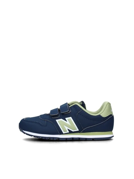 New Balance SNEAKERS BASSE 500 INSERTI VERDI CON STRAPPI UNISEX BAMBINO BLU Step By Step Shop