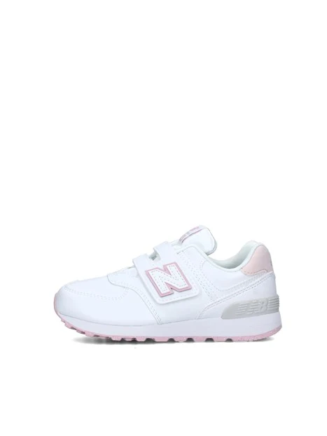 SNEAKERS BASSE 574 CON STRAPPI UNISEX BAMBINO BIANCO