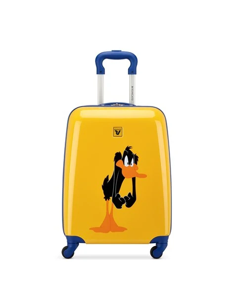 TROLLEY CABINA LOONEY TUNES DAFFY DUCK BAMBINO GIALLO