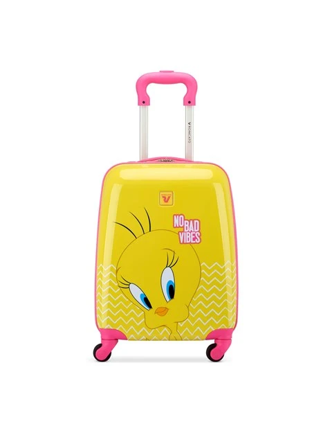 TROLLEY CABINA LOONEY TUNES TWEETY BAMBINA GIALLO