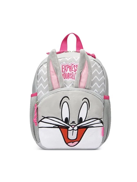 ZAINO DA VIAGGIO LOONEY TUNES BUGS BUNNY BAMBINA GRIGIO