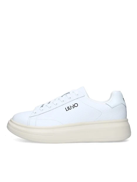 SNEAKERS BASSE BIG 01 CON LOGO UOMO BIANCO