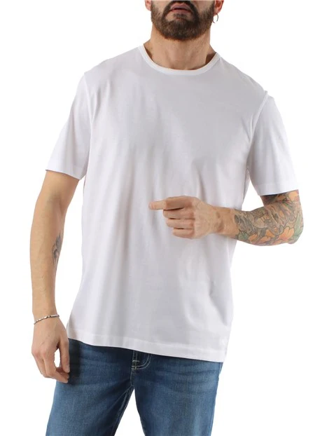 T-SHIRT MANICA CORTA BASICA UOMO BIANCO