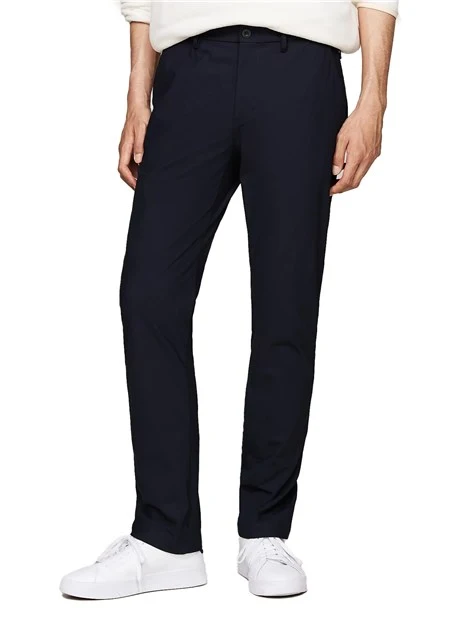 PANTALONI CHINO TH FLEX UOMO BLU