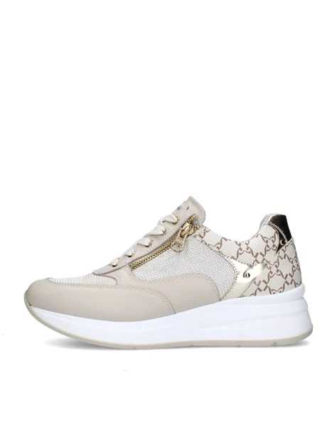 SNEAKERS PLATFORM E512930D DONNA BEIGE