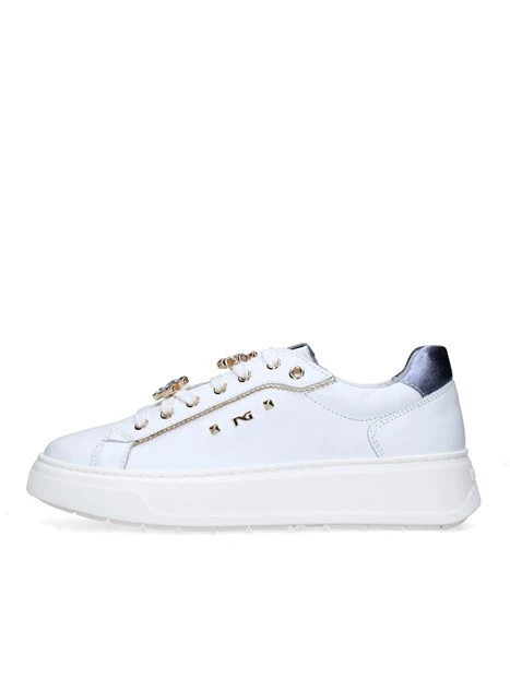 SNEAKERS BASSE E513060D DONNA BIANCO