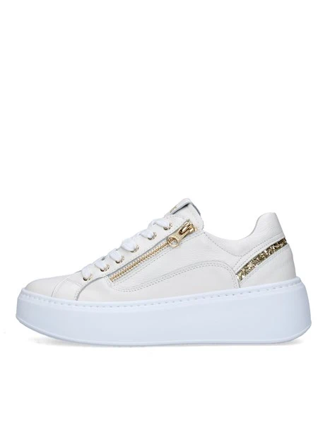 SNEAKERS PLATFORM E513081D DONNA BIANCO