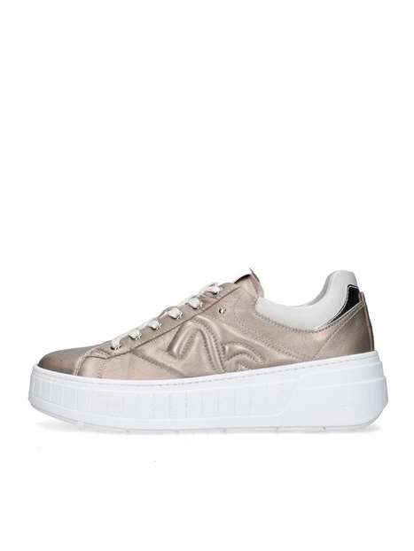 SNEAKERS PLATFORM E513091D DONNA PLATINO