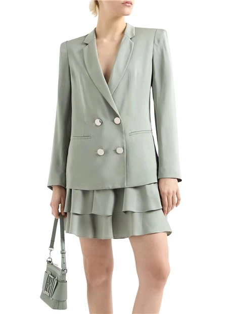 GIACCA BLAZER DOPPIOPETTO DONNA VERDE CHIARO