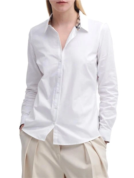 CAMICIA OXFORD DERWENT DONNA BIANCO