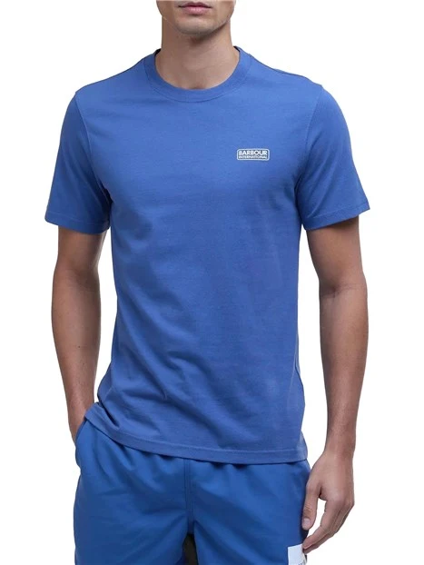 T-SHIRT MANICA CORTA ESSENTIAL UOMO BLU CHIARO