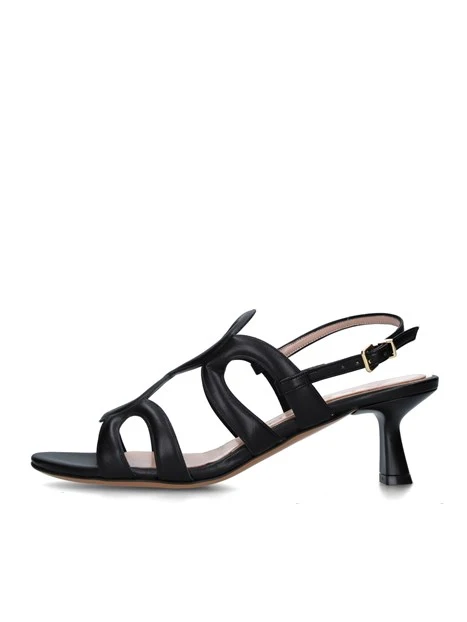 SANDALI TACCO ALTO 5379 DONNA NERO